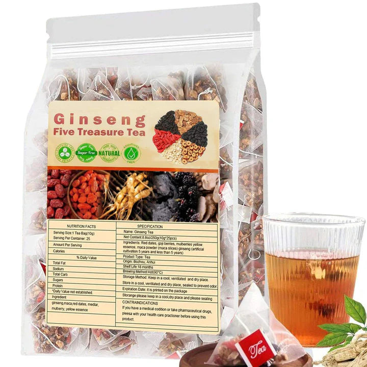 Men’s Herbal Power Tea – Ginseng Energy Booster