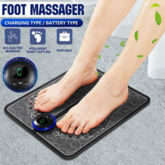 Portable Ems Foot Massager Mat