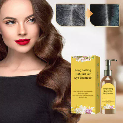 Japanese Long Lasting Natural Hair Dye Shampoo