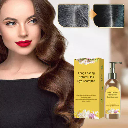 Japanese Long Lasting Natural Hair Dye Shampoo