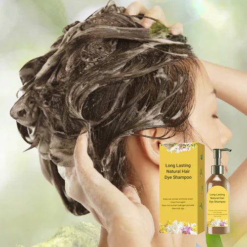 Japanese Long Lasting Natural Hair Dye Shampoo